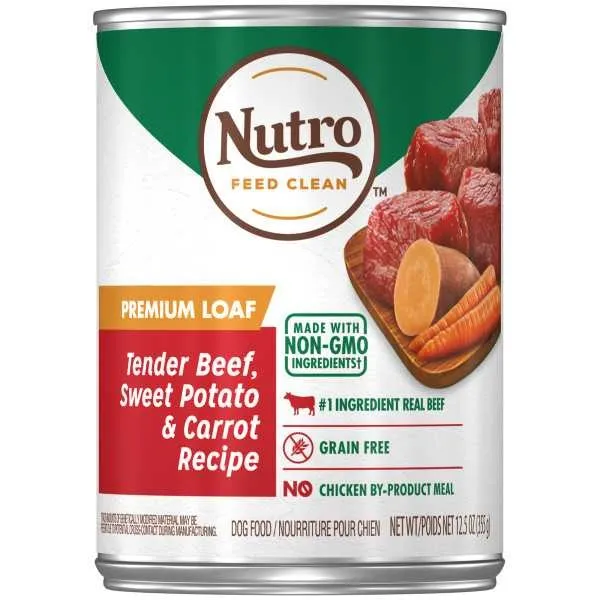 12/12.5 oz. Nutro Tender Beef, Sweet Potato & Carrot - Treat